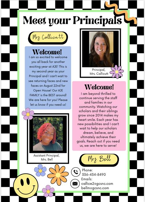 Meet your principals
