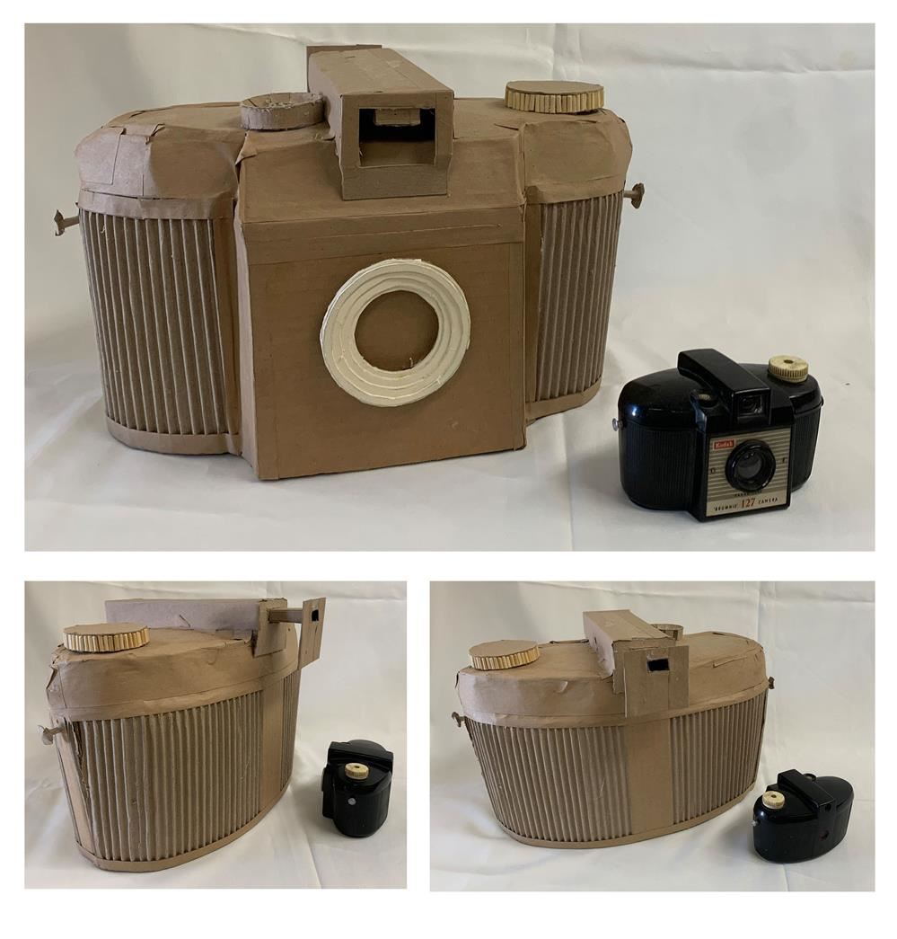 Camera Cardboard Enlargement 