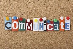 image of the word communication