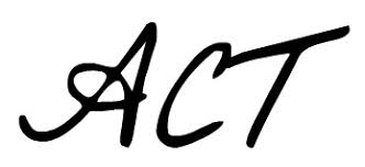 image of the word act