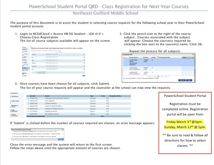 Class Registration 