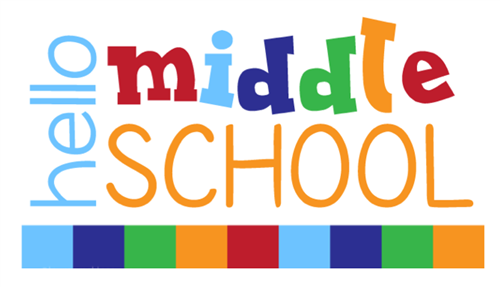 Colorful Middle School Sign 