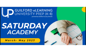  GeUP Logo, Saturday Academy March-May 2023