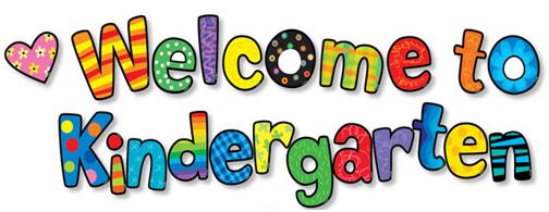 Welcome to Kindergarten!