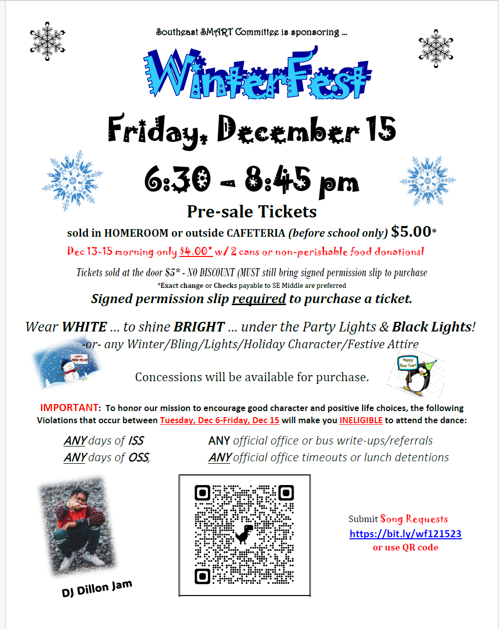 Winter Fest Dec. 15th