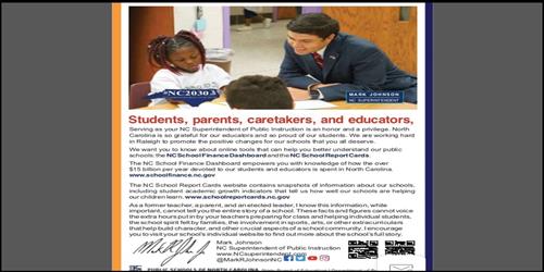 2018 NC Report Card 2018 NC Report Card