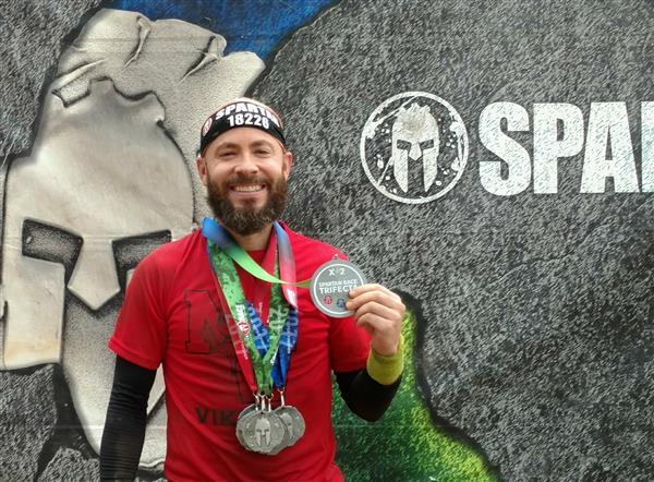 Image of Lynch in Spartan race