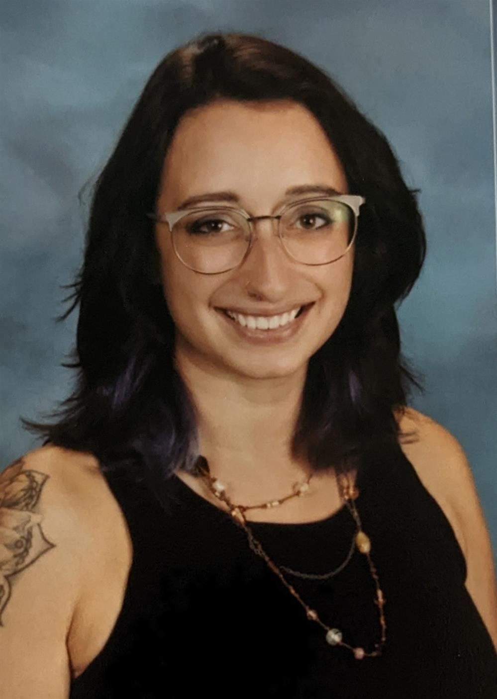 woman smiling